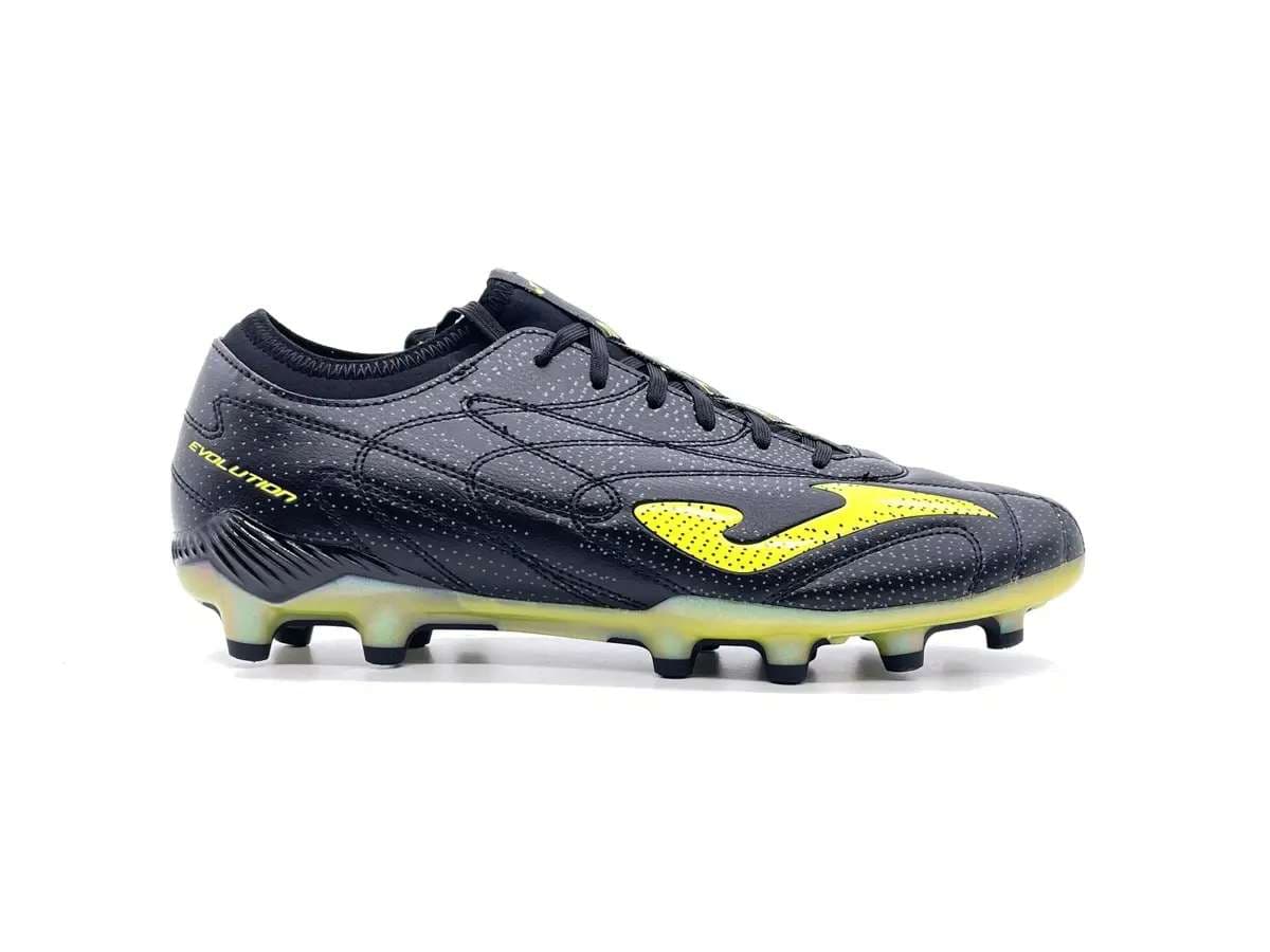 JOMA Scarpa da calcio uomo EVOLUTION 2531 Black Yellow in Scarpe da calcio da uomo Calzature Durello - Agna, commercioVirtuoso.it