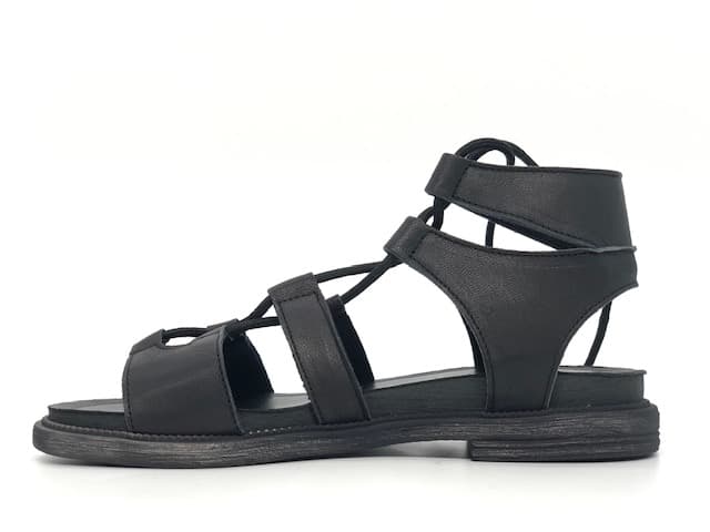 LAURA BIZZARRI Sandalo Crast Nero in Sandali moda Calzature Durello - Agna, commercioVirtuoso.it