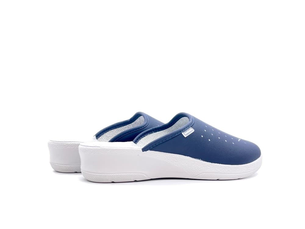 INBLU Sanitario Donna Blu in Pantofole Calzature Durello - Agna, commercioVirtuoso.it