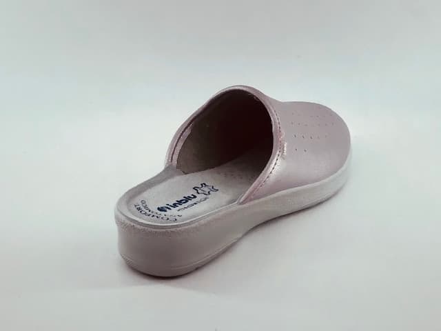 INBLU Ciabatta sanitaria donna rosa metallizzata in Pantofole Calzature Durello - Agna, commercioVirtuoso.it