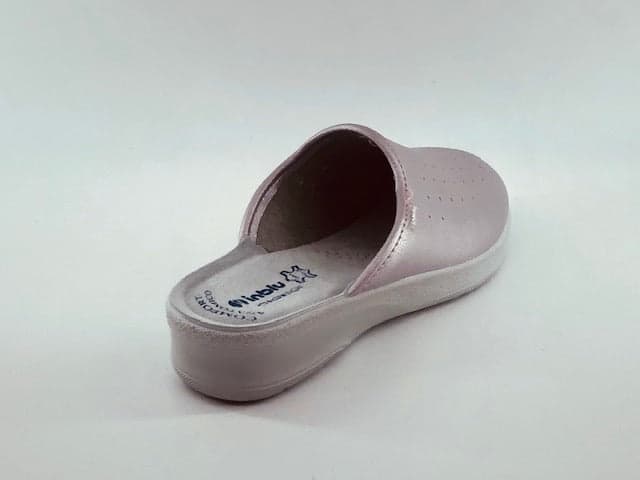 INBLU Ciabatta sanitaria donna rosa metallizzata in Pantofole Calzature Durello - Agna, commercioVirtuoso.it