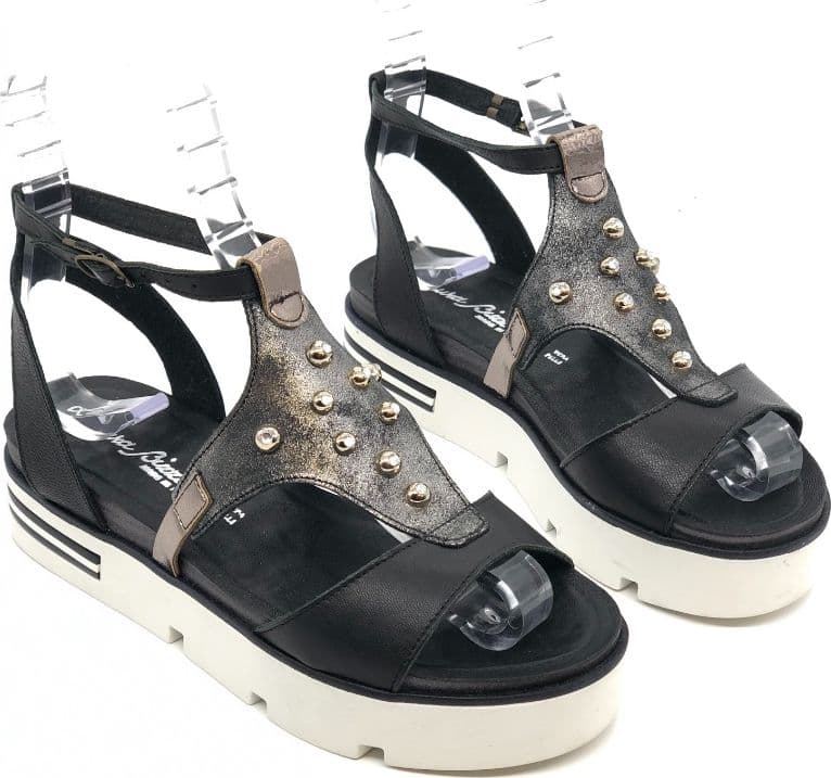 LAURA BIZZARRI Sandali donna 78811 black in Sandali moda Calzature Durello - Agna, commercioVirtuoso.it