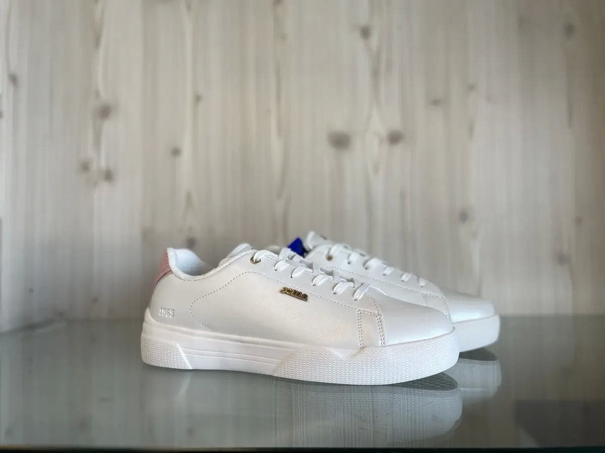 JOMA Sneakers donna PRINCETON LADY bianca perlata e rosa in Sneaker casual Calzature Durello - Agna, commercioVirtuoso.it