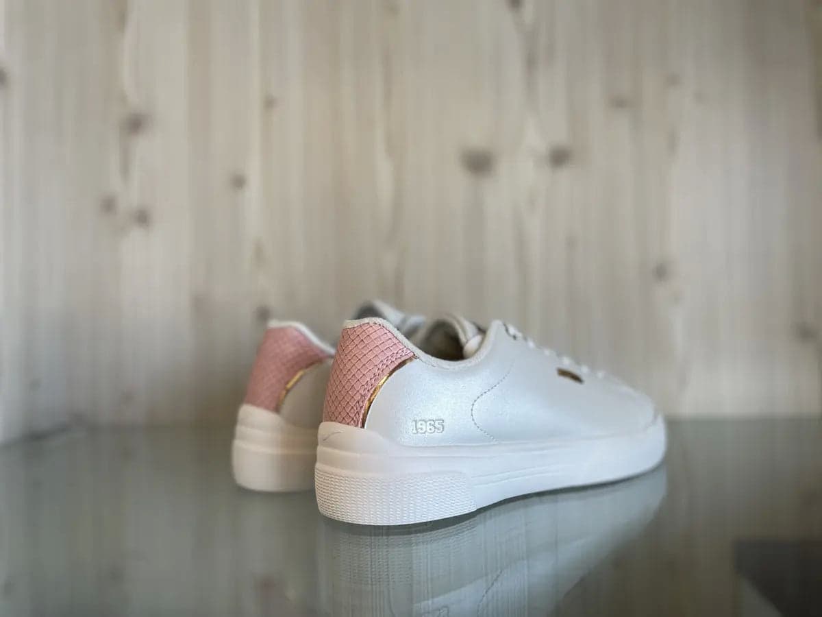 JOMA Sneakers donna PRINCETON LADY bianca perlata e rosa in Sneaker casual Calzature Durello - Agna, commercioVirtuoso.it