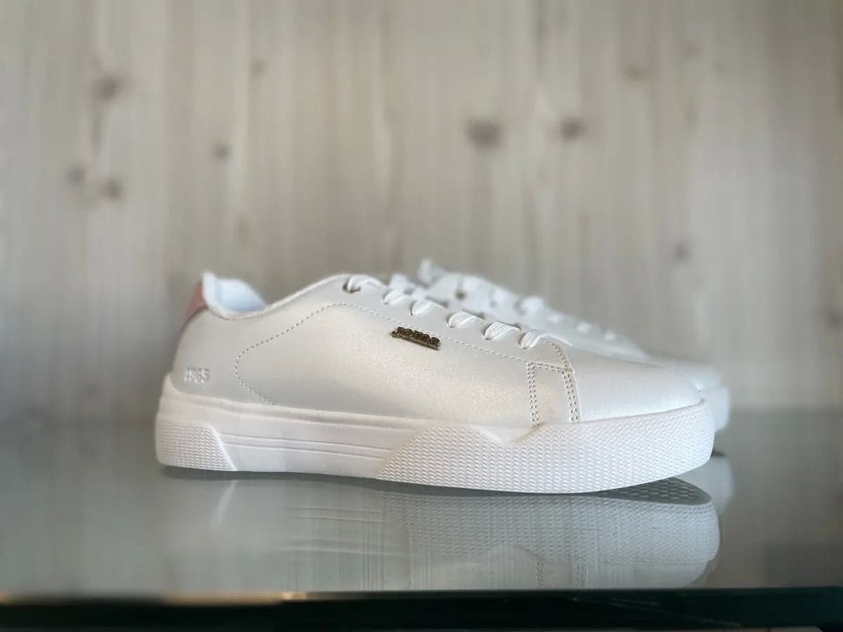 JOMA Sneakers donna PRINCETON LADY bianca perlata e rosa in Sneaker casual Calzature Durello - Agna, commercioVirtuoso.it