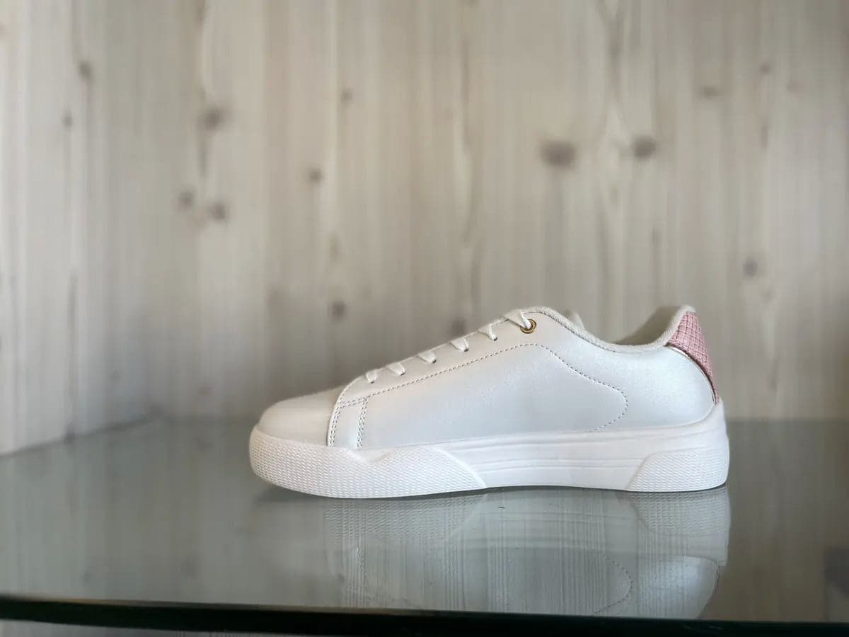 JOMA Sneakers donna PRINCETON LADY bianca perlata e rosa in Sneaker casual Calzature Durello - Agna, commercioVirtuoso.it