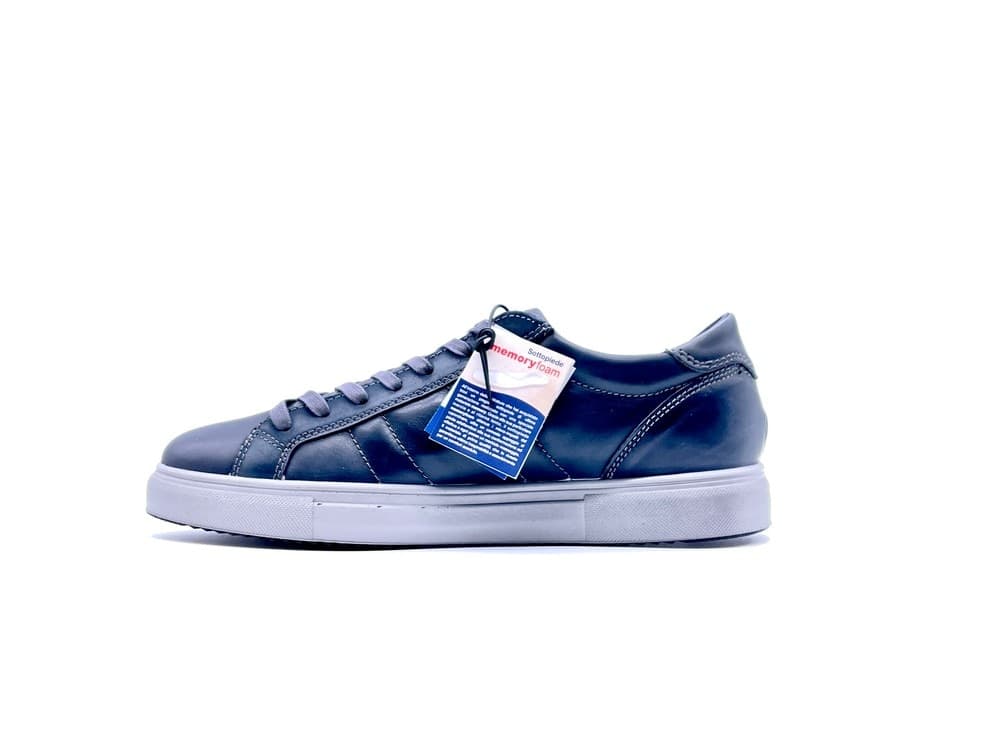 IGI &amp; CO.. Sneakers uomo pelle blu in prodotto Calzature Durello - Agna, commercioVirtuoso.it