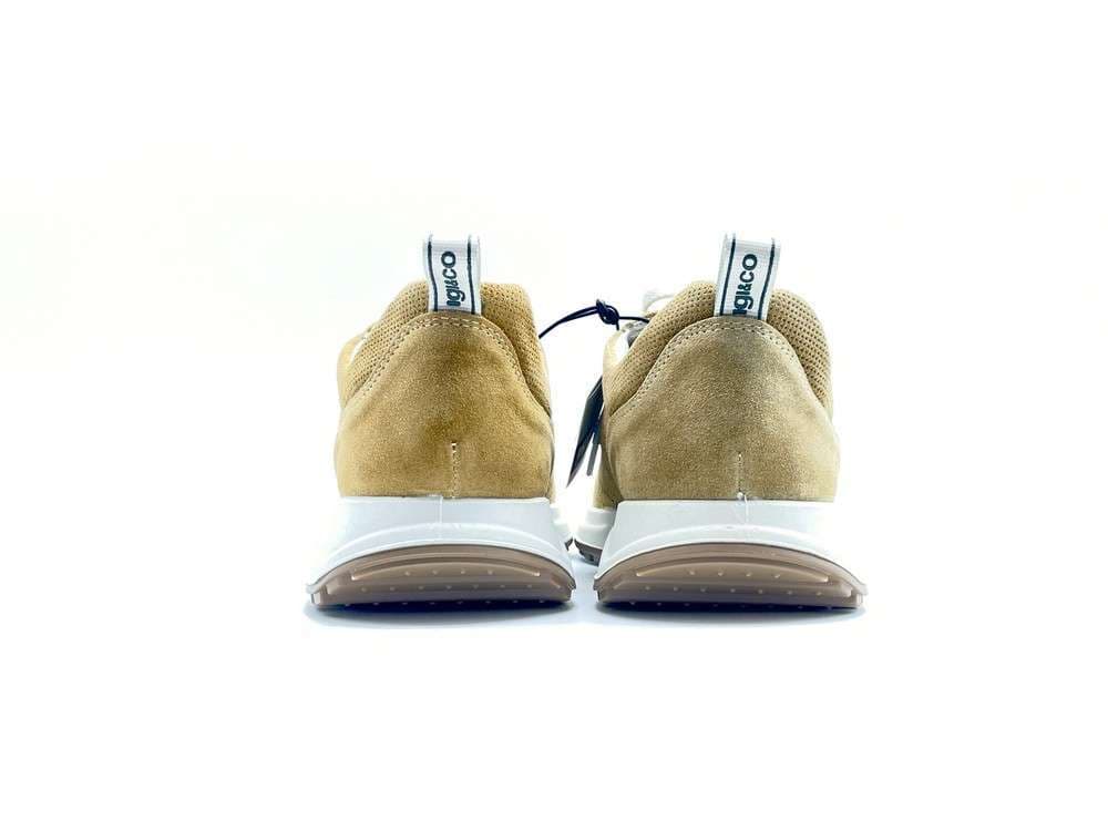 IGI &amp; CO.. Sneakers uomo in suede senape in prodotto Calzature Durello - Agna, commercioVirtuoso.it