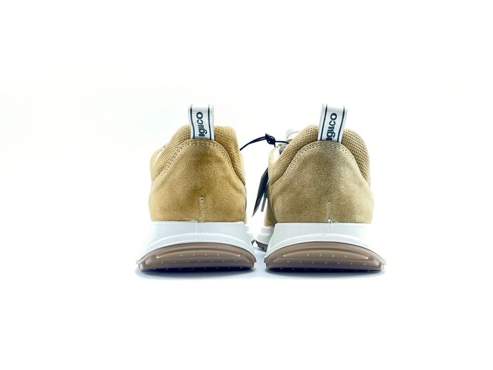 IGI &amp; CO.. Sneakers uomo in suede senape in prodotto Calzature Durello - Agna, commercioVirtuoso.it