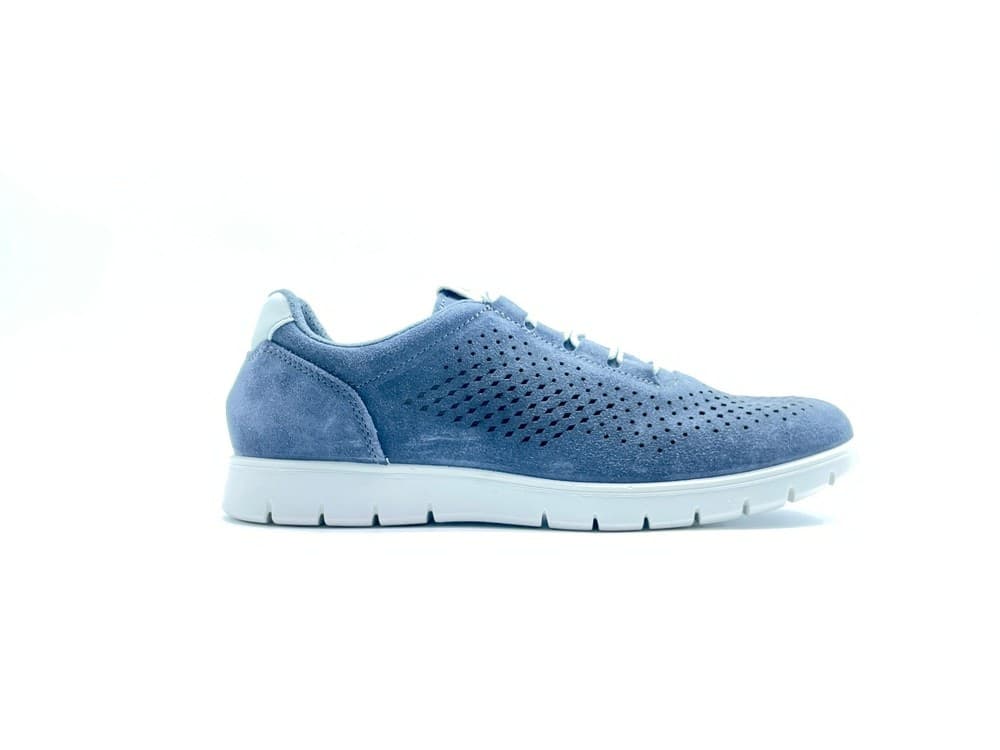 IGI &amp; CO.. Sneakers uomo scamosciata jeans in Sneaker casual Calzature Durello - Agna, commercioVirtuoso.it