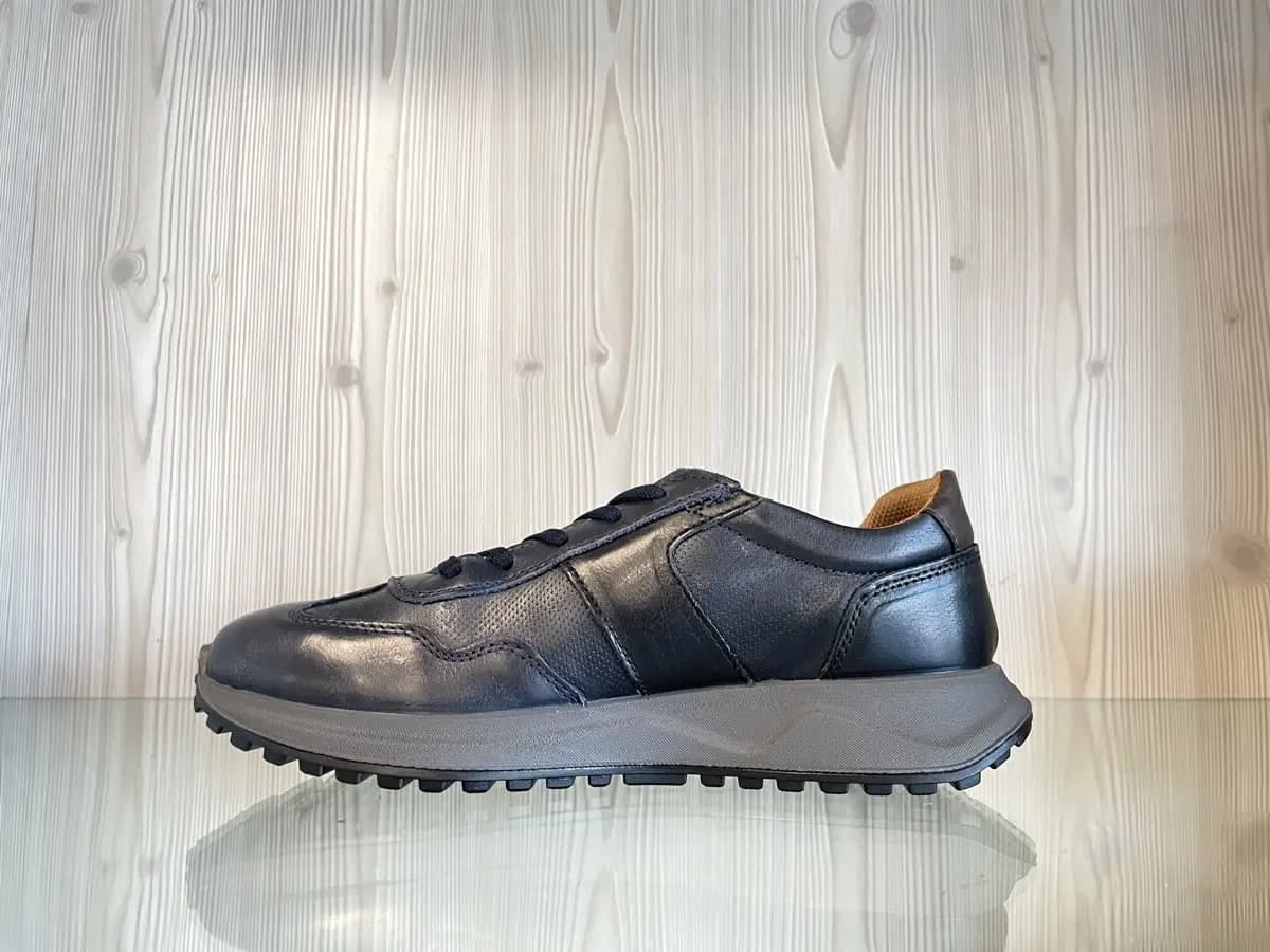IGI &amp; CO. Sneakers uomo in vitello Blu Notte in Sneaker casual Calzature Durello - Agna, commercioVirtuoso.it