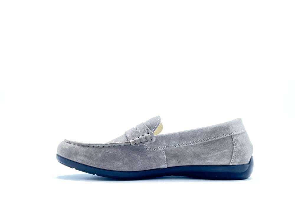 IGI &amp; CO.. mocassino uomo in pelle scamosciata tortora - 5