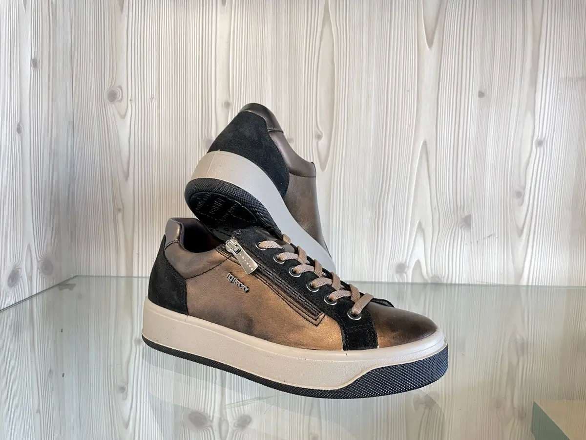 IGI &amp; CO. Sneakers Casual Donna Laminato Rame in Sneaker casual Calzature Durello - Agna, commercioVirtuoso.it
