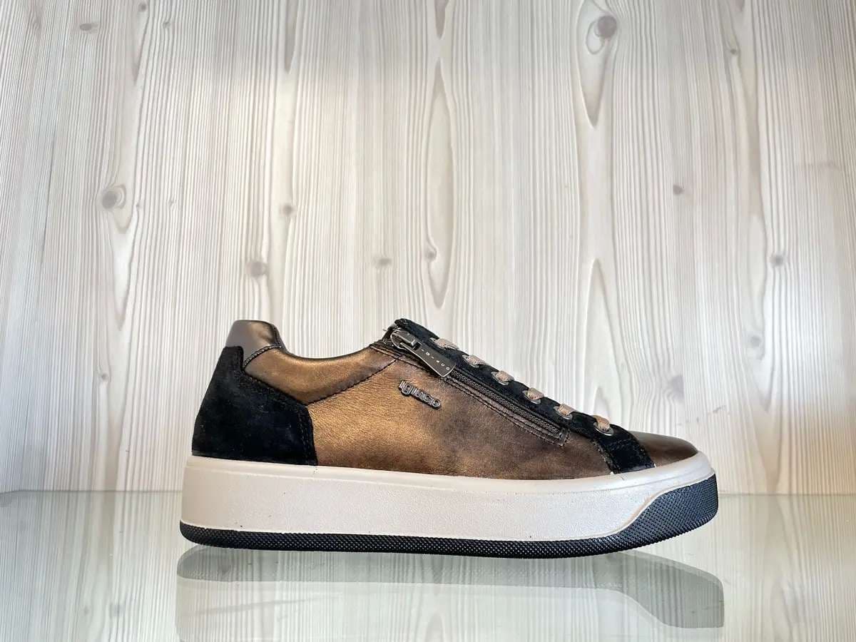 IGI &amp; CO. Sneakers Casual Donna Laminato Rame in Sneaker casual Calzature Durello - Agna, commercioVirtuoso.it