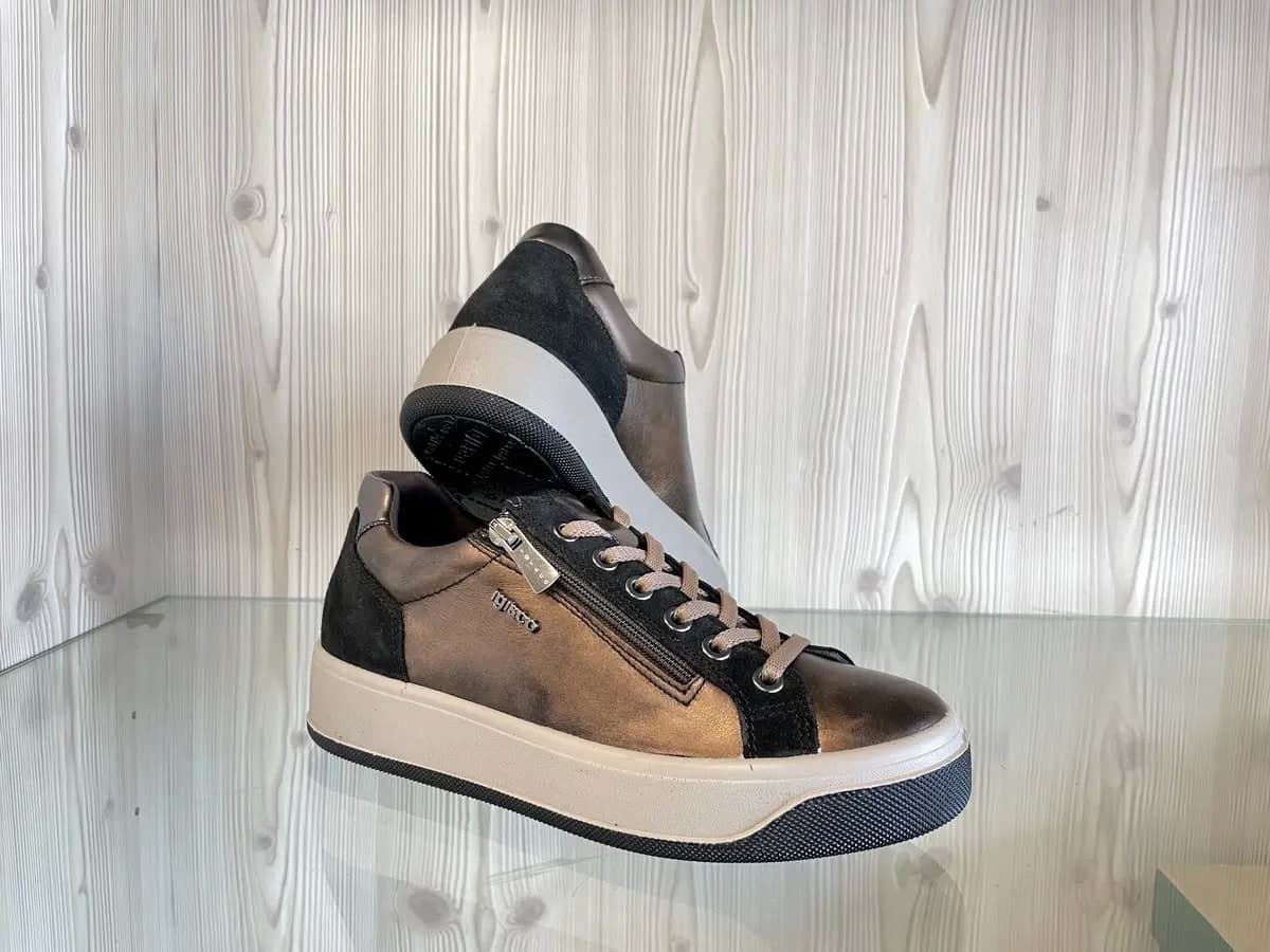 IGI &amp; CO. Sneakers Casual Donna Laminato Rame in Sneaker casual Calzature Durello - Agna, commercioVirtuoso.it