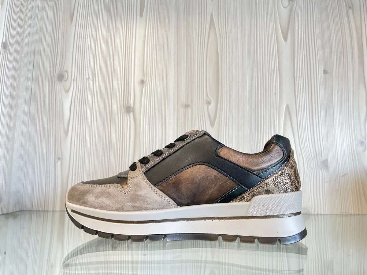 IGI &amp; CO. Sneakers Donna Laminato Rame in Sneaker casual Calzature Durello - Agna, commercioVirtuoso.it