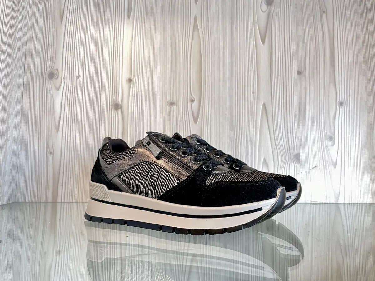 IGI &amp; CO. Sneakers Donna con zip Carbone Bronzo - 5