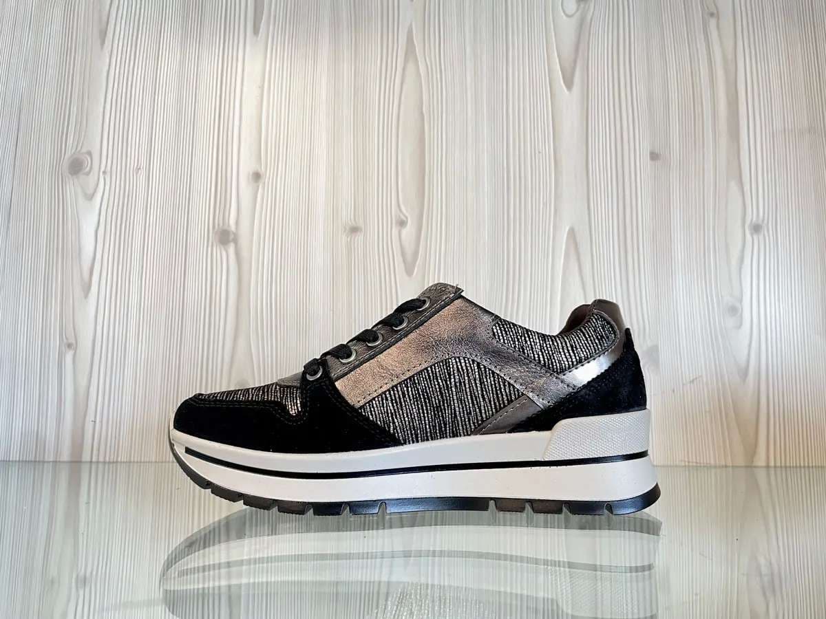 IGI &amp; CO. Sneakers Donna con zip Carbone Bronzo - 5