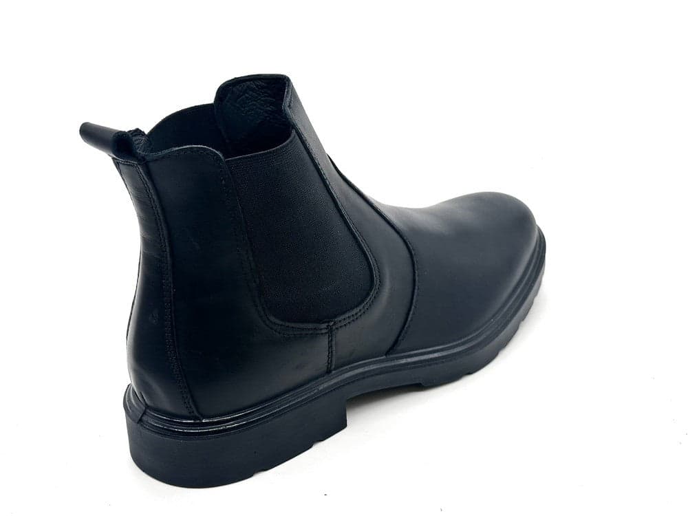 Igi &amp; Co. chelsea boots uomo pelle nera elastici laterali in Stivali Calzature Durello - Agna, commercioVirtuoso.it