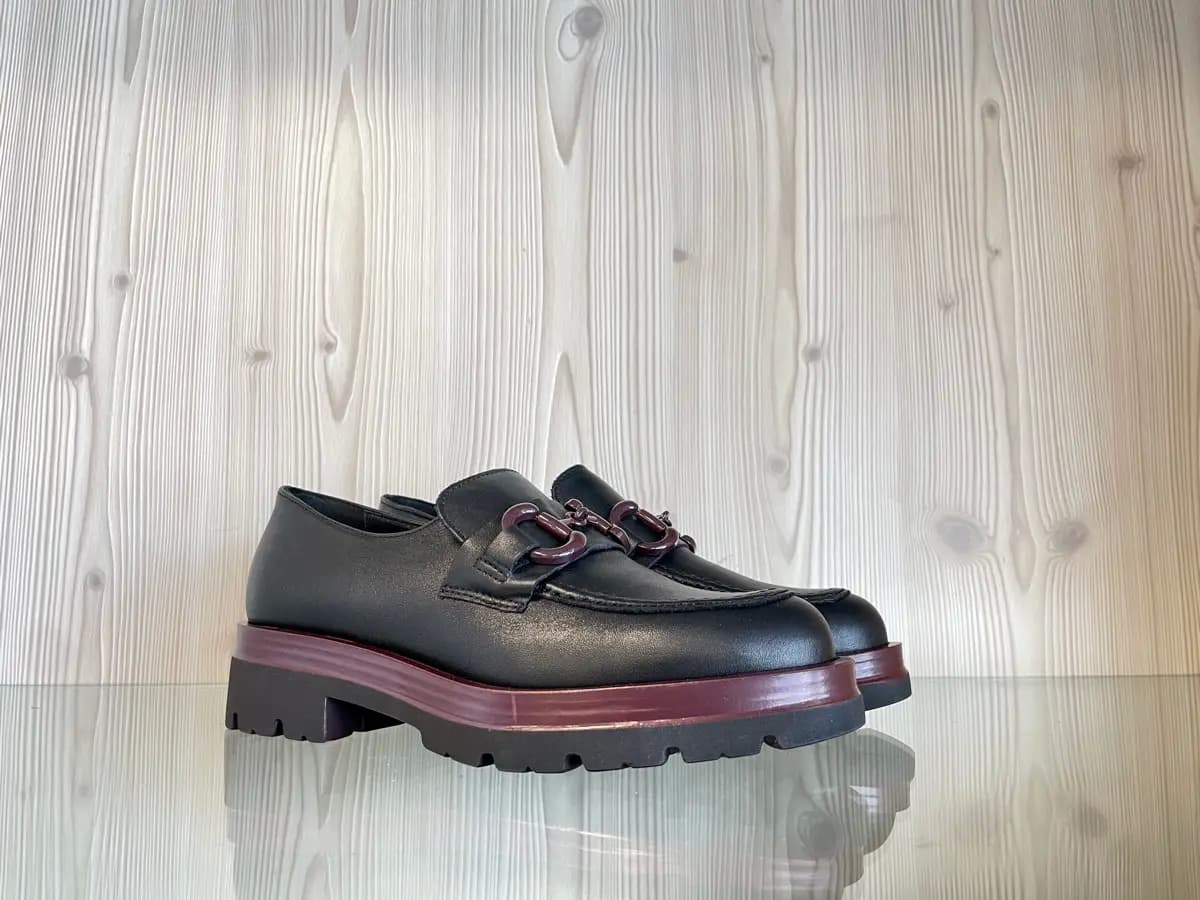 IGI &amp; CO. Mocassino Donna Nero e Bordo - 6