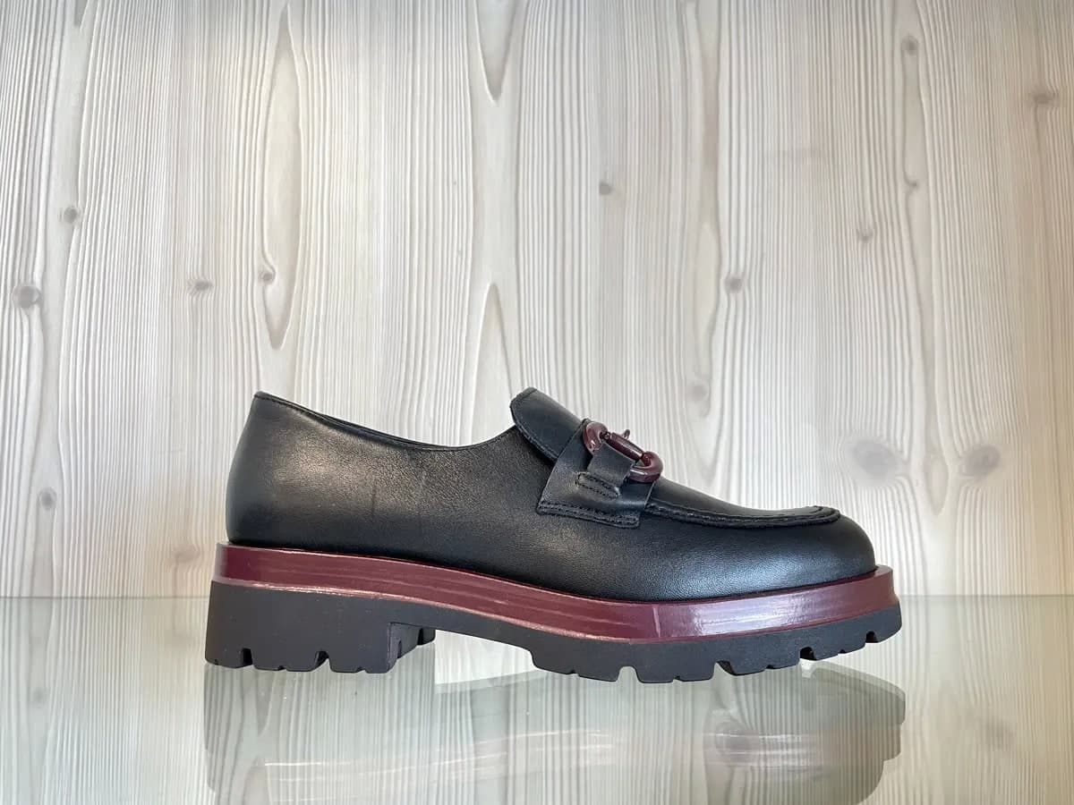 IGI &amp; CO. Mocassino Donna Nero e Bordo in Loafer e mocassini Calzature Durello - Agna, commercioVirtuoso.it