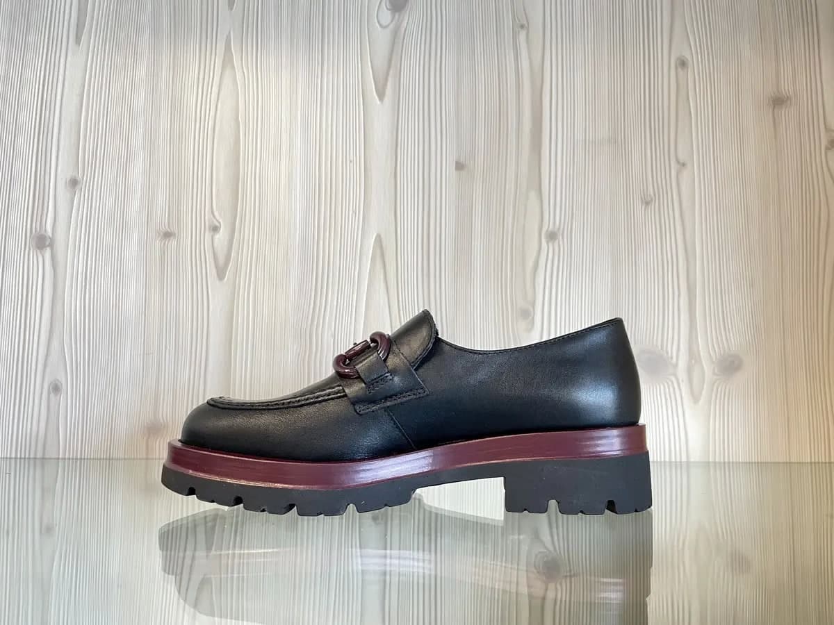 IGI &amp; CO. Mocassino Donna Nero e Bordo in Loafer e mocassini Calzature Durello - Agna, commercioVirtuoso.it