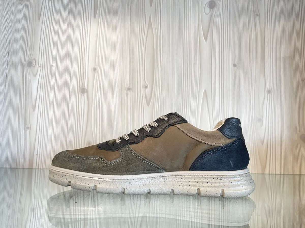 IGI &amp; CO. Sneakers uomo in pelle scamosciata e nabuk Bosco Fango in Sneaker casual Calzature Durello - Agna, commercioVirtuoso.it