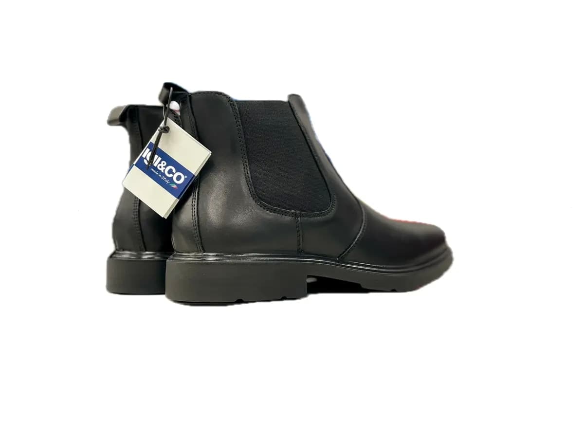 IGI &amp; CO. Stivaletti Beatles uomo in pelle nera in Stivali Calzature Durello - Agna, commercioVirtuoso.it