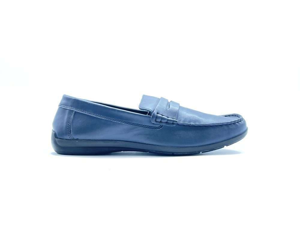 IGI &amp; CO.. Mocassino uomo vitello alfa blu in Loafer e mocassini Calzature Durello - Agna, commercioVirtuoso.it