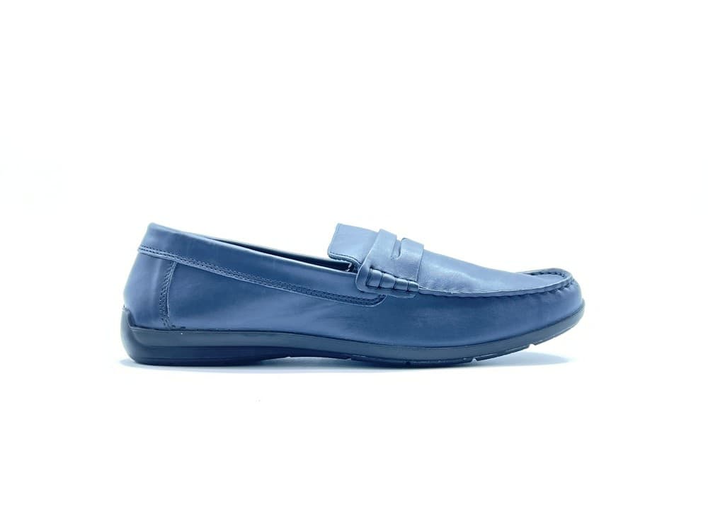 IGI &amp; CO.. Mocassino uomo vitello alfa blu in Loafer e mocassini Calzature Durello - Agna, commercioVirtuoso.it