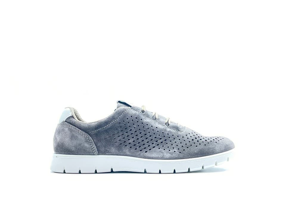 IGI &amp; CO. Sneakers uomo Scamosciato Peltro in Sneaker casual Calzature Durello - Agna, commercioVirtuoso.it