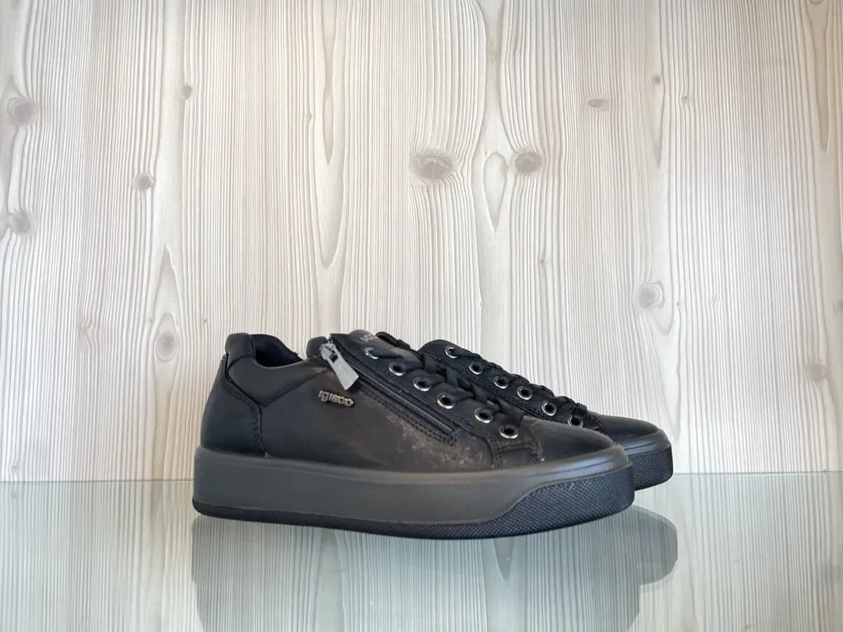 IGI &amp; CO. Sneakers Donna con zip Nere - 6