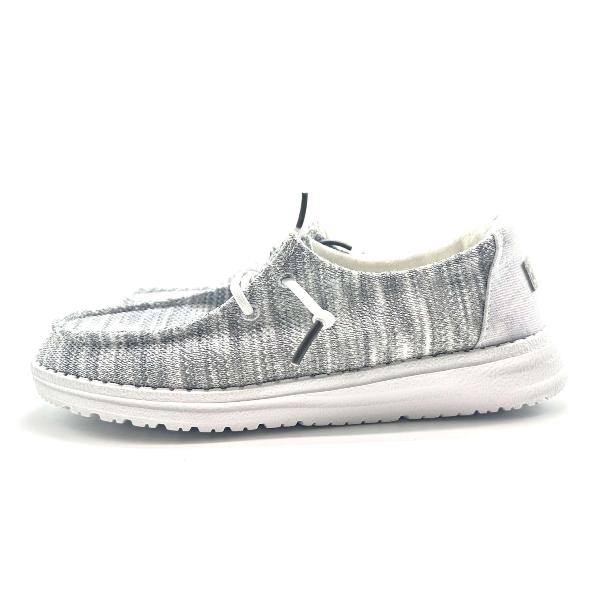 HEY DUDE WENDY SOX GREY mocassino donna grigio in Loafer e mocassini Calzature Durello - Agna, commercioVirtuoso.it