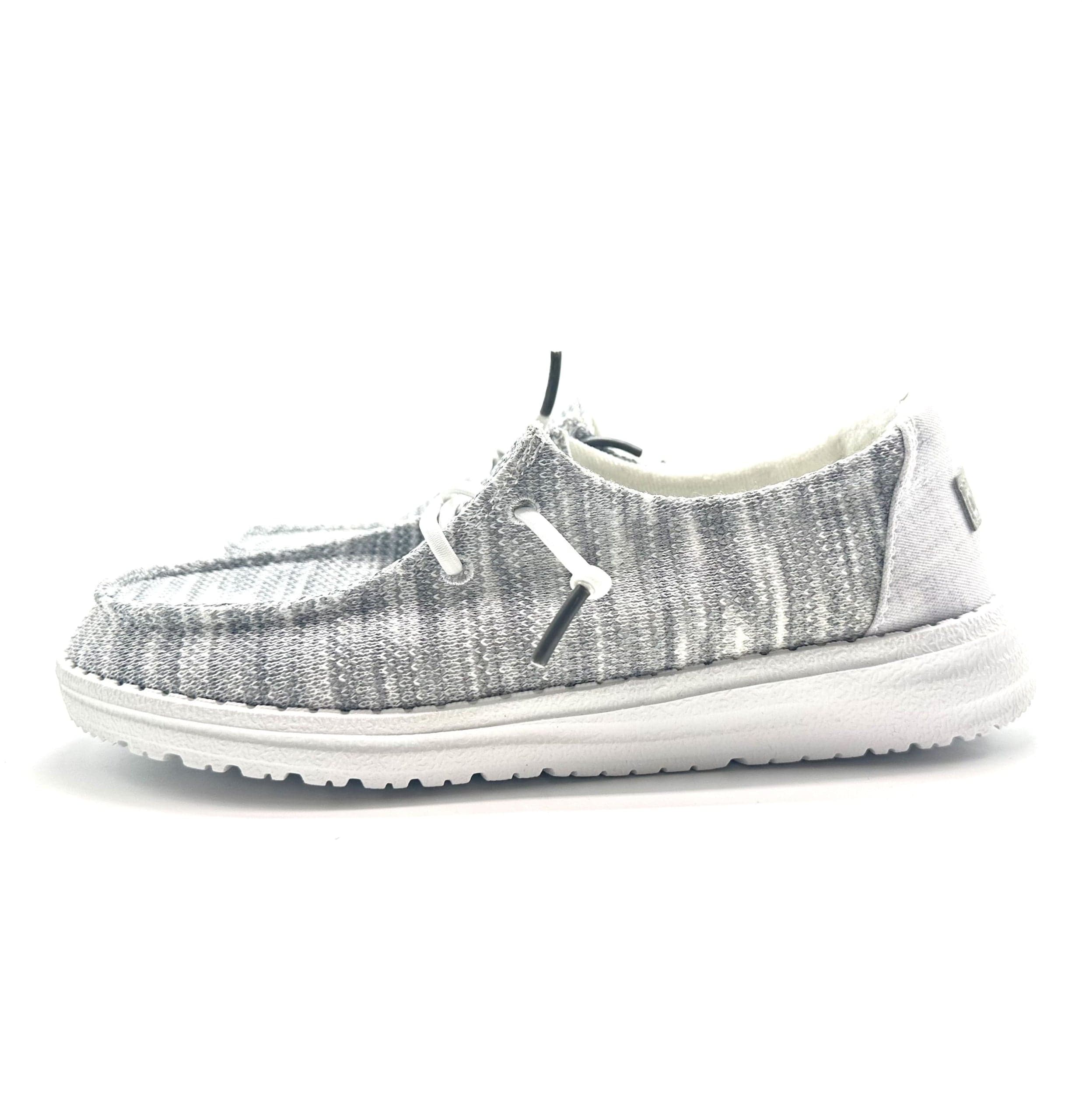HEY DUDE WENDY SOX GREY mocassino donna grigio in Loafer e mocassini Calzature Durello - Agna, commercioVirtuoso.it