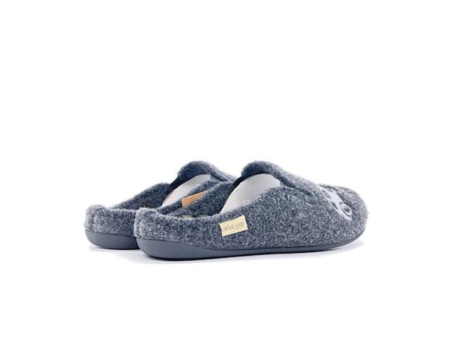 GRUNLAND Ciabatte chiuse uomo LECY THINK DIFFERENT Antracite in Pantofole Calzature Durello - Agna, commercioVirtuoso.it