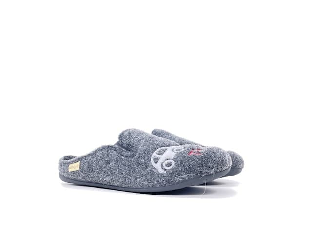 GRUNLAND Ciabatte chiuse uomo LECY THINK DIFFERENT Antracite in Pantofole Calzature Durello - Agna, commercioVirtuoso.it