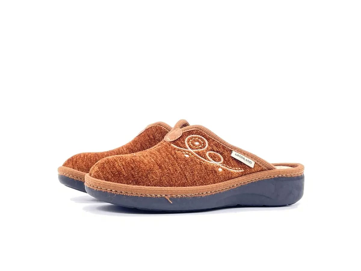 GRUNLAND Ciabatte donna chiuse ALDE Mattone - 6