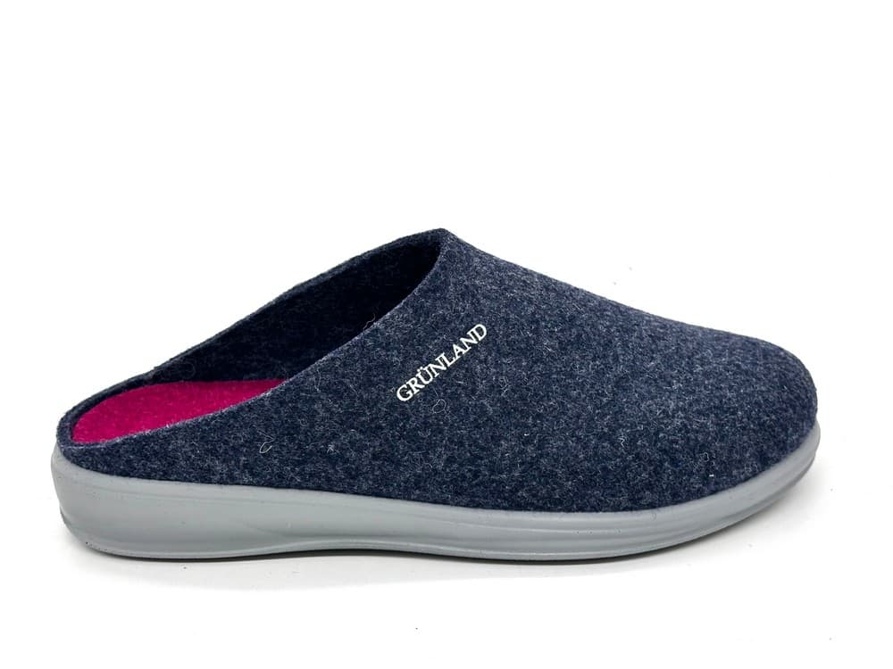 GRUNLAND Ciabatte Chiuse Donna Rama Blu fucsia - 4