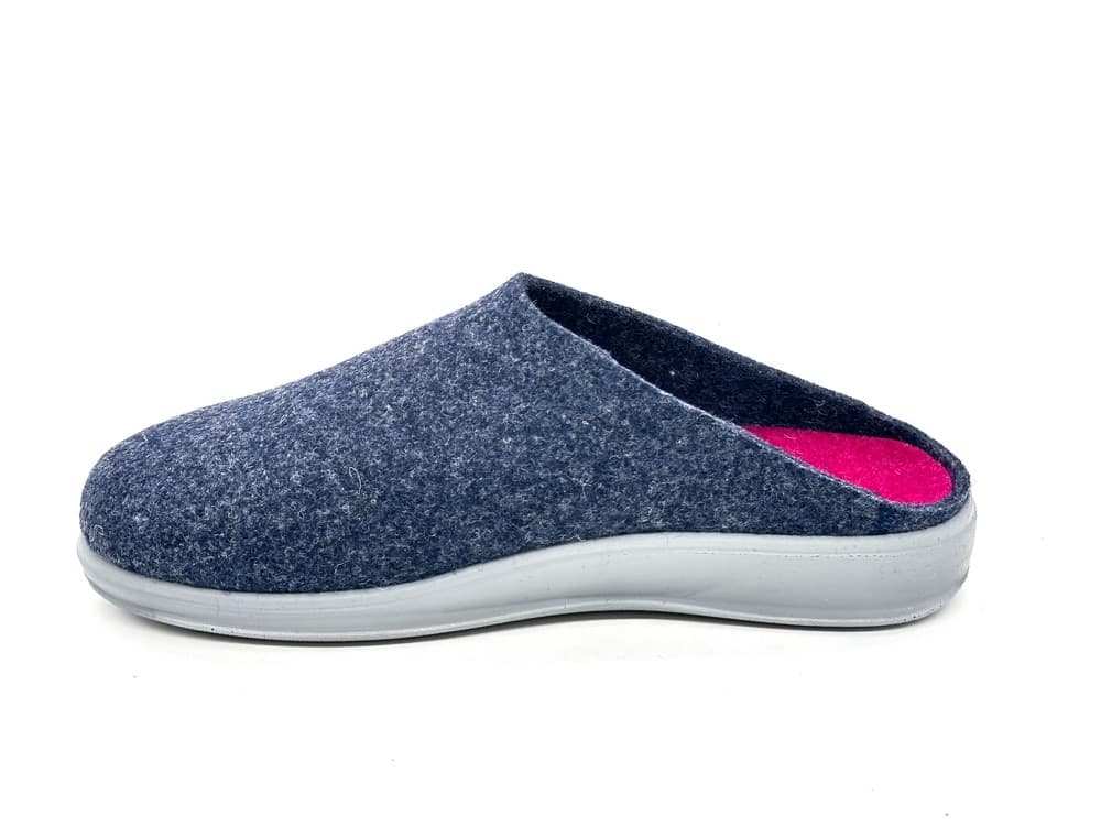 GRUNLAND Ciabatte Chiuse Donna Rama Blu fucsia in Pantofole Calzature Durello - Agna, commercioVirtuoso.it