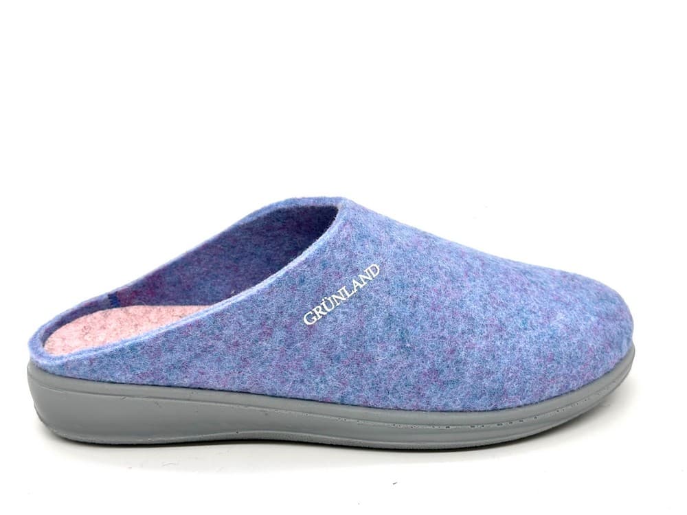 GRUNLAND Ciabatte Chiuse Donna Rama Ceruleo Cipria - 4