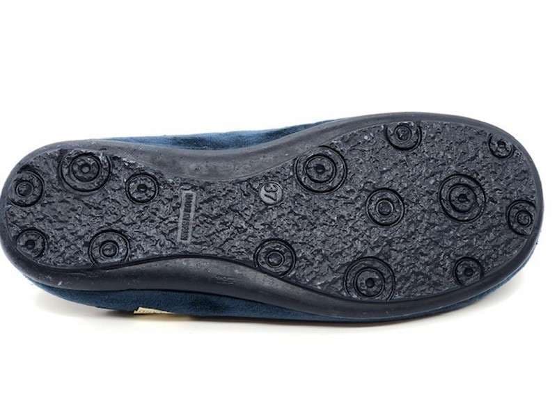 GRUNLAND Ciabatte donna blu con cuore rosa in Infradito e ciabatte da spiaggia Calzature Durello - Agna, commercioVirtuoso.it
