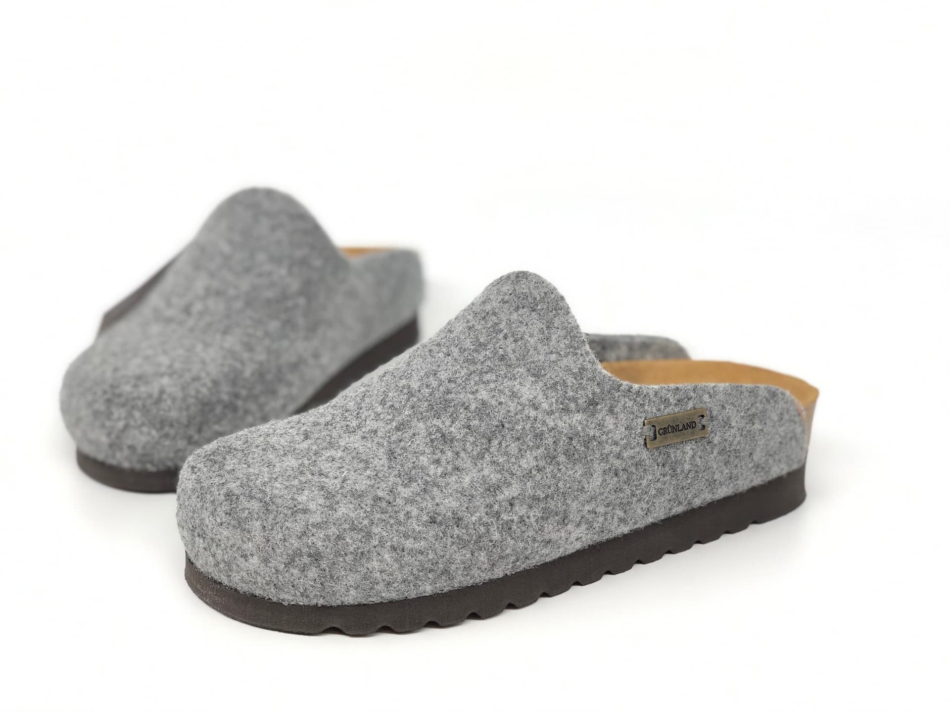 GRUNLAND Ciabatte donna HOLA CB2517 grigio in Pantofole Calzature Durello - Agna, commercioVirtuoso.it