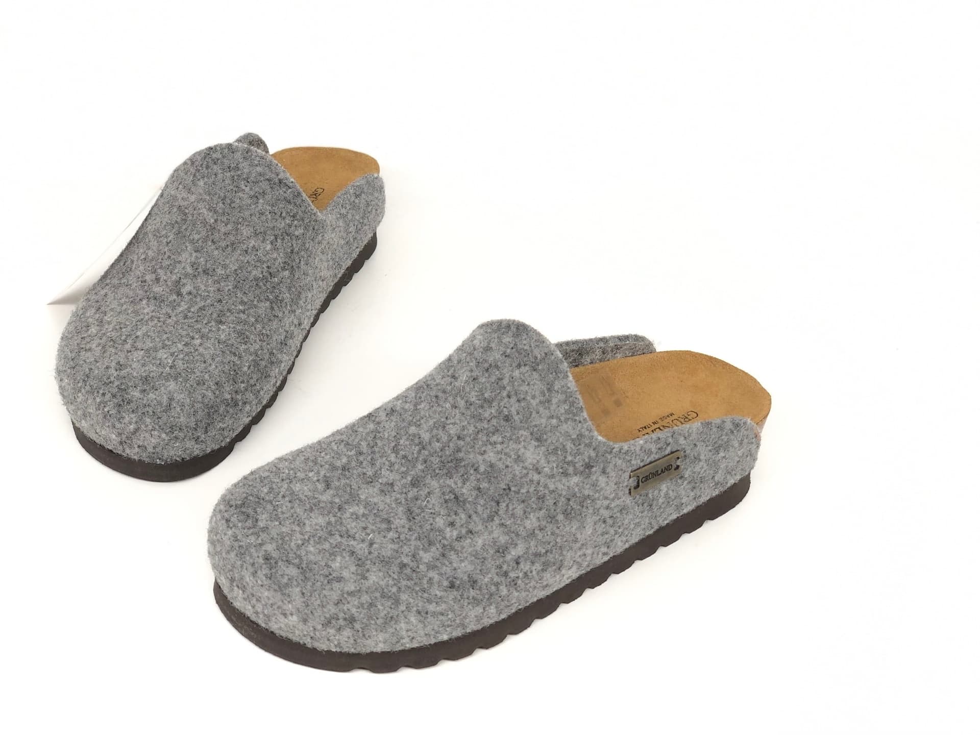 GRUNLAND Ciabatte donna HOLA CB2517 grigio in Pantofole Calzature Durello - Agna, commercioVirtuoso.it