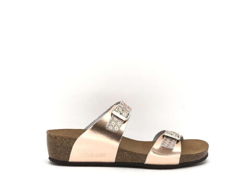 GRUNLAND ciabatte donna MEMI CB1661 - 70 cipria in Infradito e ciabatte da spiaggia Calzature Durello - Agna, commercioVirtuoso.it