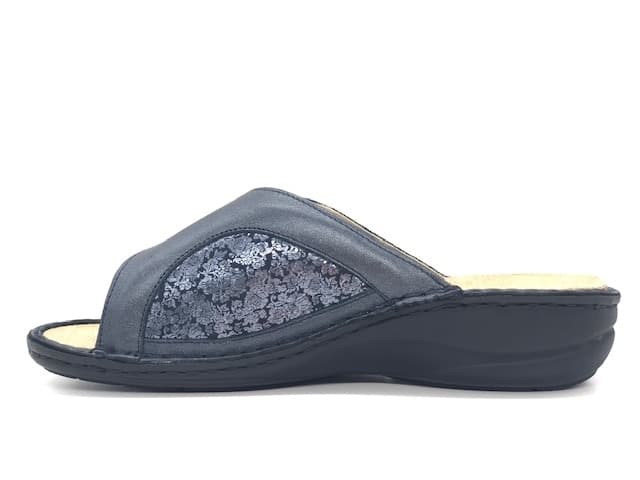 GRUNLAND Ciabatte donna CE067468 blu in Infradito e ciabatte da spiaggia Calzature Durello - Agna, commercioVirtuoso.it
