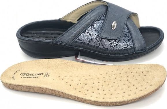 GRUNLAND Ciabatte donna CE067468 blu in Infradito e ciabatte da spiaggia Calzature Durello - Agna, commercioVirtuoso.it