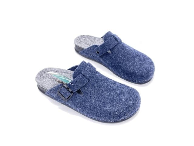 GRUNLAND Ciabatte Uomo Reps Blu - Grigio in Pantofole Calzature Durello - Agna, commercioVirtuoso.it