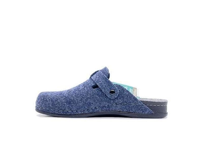 GRUNLAND Ciabatte Uomo Reps Blu - Grigio in Pantofole Calzature Durello - Agna, commercioVirtuoso.it