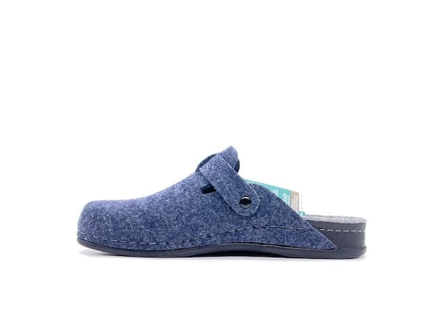 GRUNLAND Ciabatte Uomo Reps Blu - Grigio in Pantofole Calzature Durello - Agna, commercioVirtuoso.it