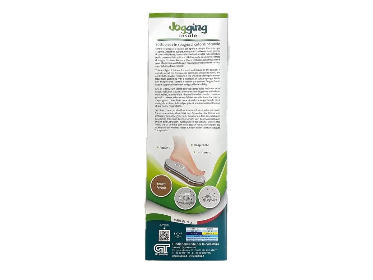 GT Solette in spugna di cotone naturale in Comfort Calzature Durello - Agna, commercioVirtuoso.it